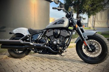 Indian Chief Bobber Dark Horse Storm Gray 2024r. - WYPRZEDAŻ !